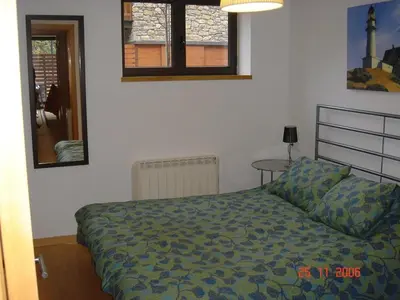 Cama o camas de una habitación en Valencia de Aneu TP