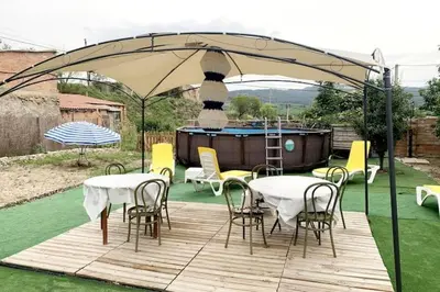 Un patio o zona al aire libre en Casa Notari Congost de Montrebei