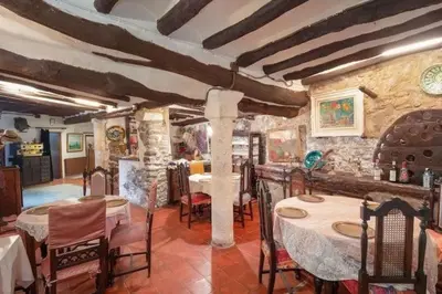 Zona de estar de Casa Notari Congost de Montrebei
