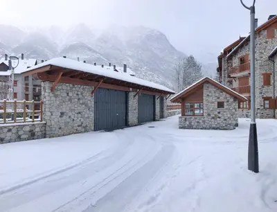Apartamento Casa Chloe en invierno
