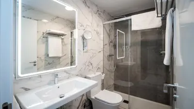 Un baño de Hotel Ciudadela Pamplona