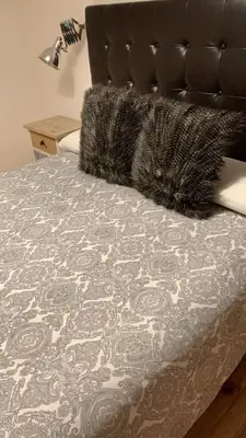 Cama o camas de una habitación en BPIRINEOS-La casita del Rebeco