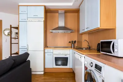 Una cocina o zona de cocina en Piso en c/ Casta Álvarez
