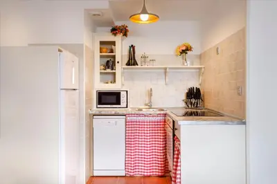 Una cocina o zona de cocina en APARTAMENTO CASA PALOMA