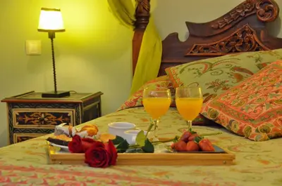 Cama o camas de una habitación en Espacios Del Mundo