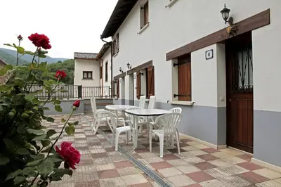 Un balcón o terraza de Apartamentos Irati Olaldea