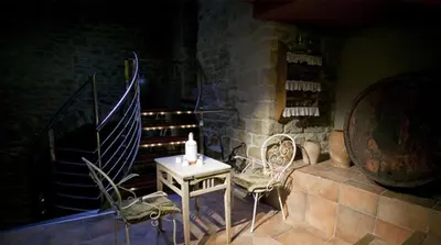 Zona de estar de Casa Rural Lakoak