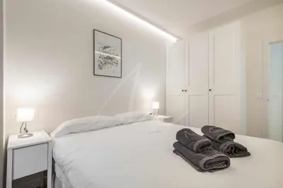 Cama o camas de una habitación en Saboredo by SeaMount Rentals