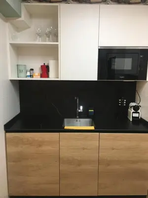 Una cocina o zona de cocina en Apartamento Pamplona Comfort