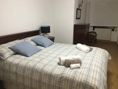 Cama o camas de una habitación en Apartamento Pamplona Comfort