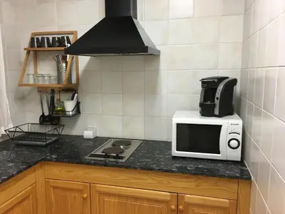 Una cocina o zona de cocina en Apartaments Cal Borda