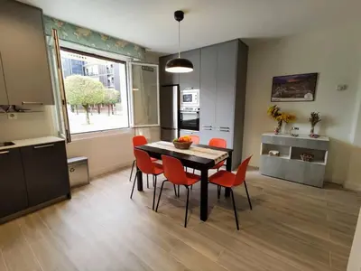 Una cocina o zona de cocina en Apartamento Larraina