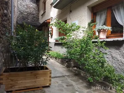 Jardín al aire libre en Casa Julio