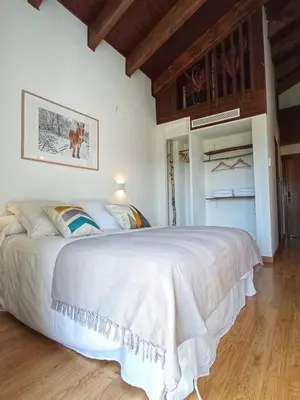 Cama o camas de una habitación en Hotel Boutique La Casa del Río