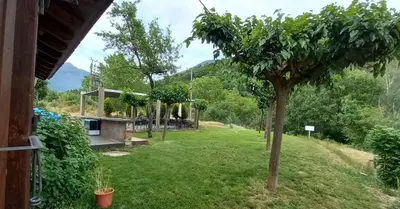 Jardín al aire libre en Hotel Boutique La Casa del Río