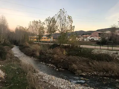 Paisaje cerca of this country house