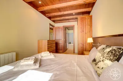 Cama o camas de una habitación en PEULHA de Alma de Nieve