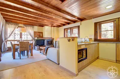 Una cocina o zona de cocina en PEULHA de Alma de Nieve
