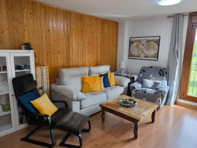Zona de estar de Apartamento Diezcapanas