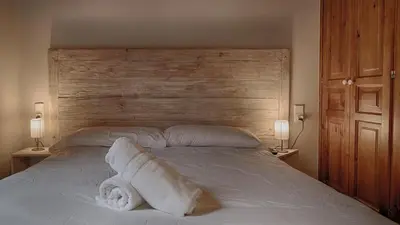 Cama o camas de una habitación en Saplan Real Estate PORTET