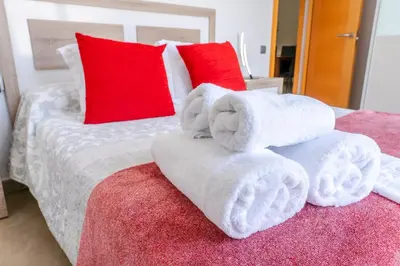 Cama o camas de una habitación en Casa Tío Pepe Valderrobres