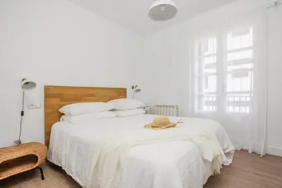 Cama o camas de una habitación en Apartamento turístico Legate