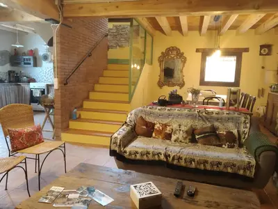 Zona de estar de Ca la Cisca
