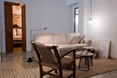 Zona de estar de L'Hostatgeria del Celler