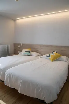 Cama o camas de una habitación en CASA SABINA
