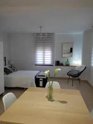 Una cocina o zona de cocina en Apartamento La Placeta