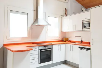 Una cocina o zona de cocina en Apartament Tremp