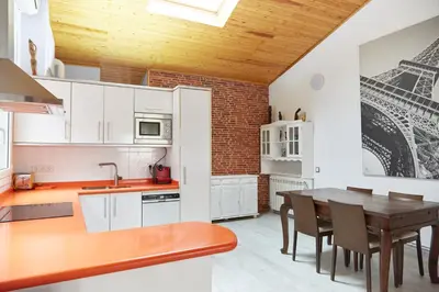 Una cocina o zona de cocina en Apartament Tremp
