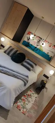 Cama o camas de una habitación en Mas d'en Roqueta CASA
