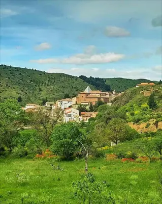 Paisaje cerca of this country house