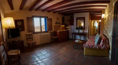 Una televisión o centro de entretenimiento en Valle Del Río Piedra