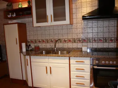 Una cocina o zona de cocina en Cal Josep
