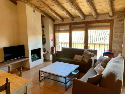 Zona de estar de Loft Apartamento Rural La Fresneda - Casa Vidal