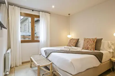Cama o camas de una habitación en Luderna - Apartamento Dera Airola