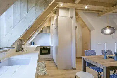 Una cocina o zona de cocina en Luderna - Dúplex Serradet