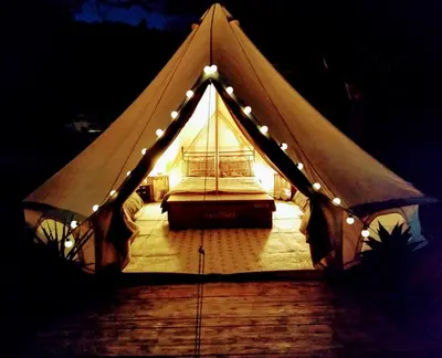 Plano de Family bell tent