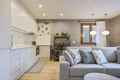 Una cocina o zona de cocina en Luderna - Apartamento Des Puis