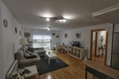 Zona de estar de Apartamento Buruntzali