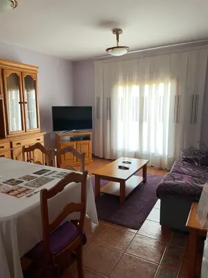 Una televisión o centro de entretenimiento en Casa Nostra Matarranya