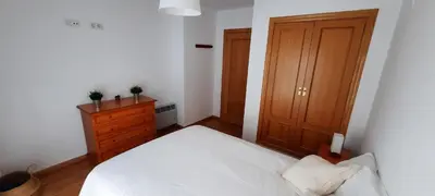 Cama o camas de una habitación en Apartamento Vista Telera