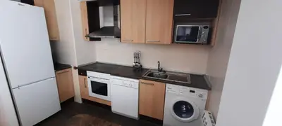 Una cocina o zona de cocina en Apartamento Vista Telera