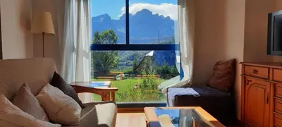Vista general de una montaña o vista desde el apartamento