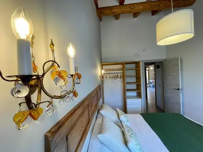 Cama o camas de una habitación en Casa Dunia