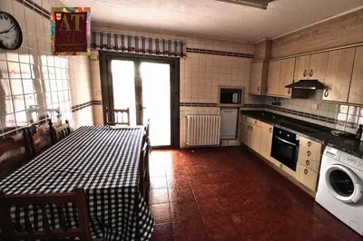 Una cocina o zona de cocina en Apartamento turístico Larraga