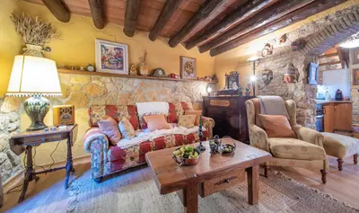 Zona de estar de Casa La morera del Montsant