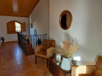 Zona de estar de Ca l'Andròmines